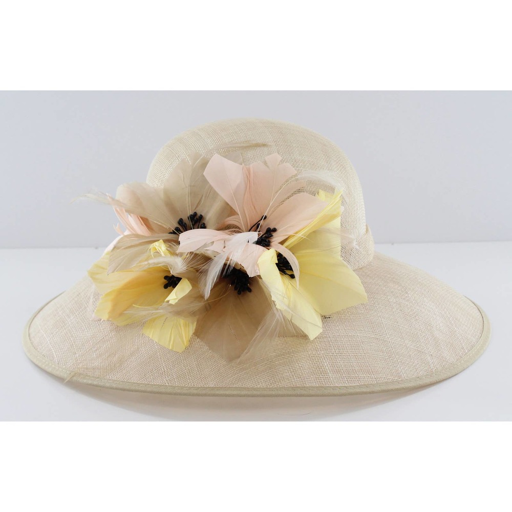 Bellissima Spring Summer Easter Church Wedding  Derby Downton Abbey Hat  #HT200